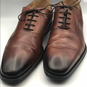 Magnanni Cap Toe Leather Oxford Dress Shoes SZ15.M